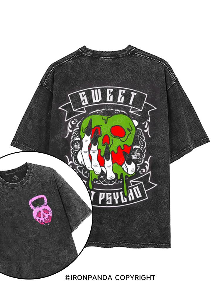 Apple kettlebell printed Gym Shirt