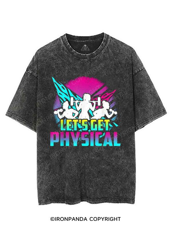 Let's Get Physical VINTAGE GYM SHIRT