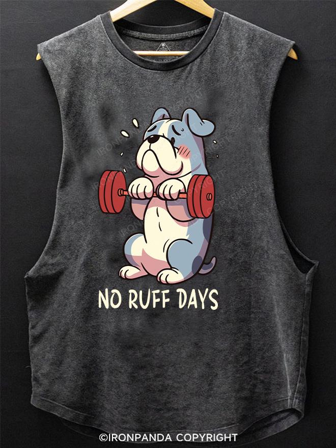 No Ruff Days SCOOP BOTTOM COTTON TANK