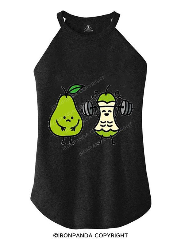 LIFTING PEAR TRI ROCKER COTTON TANK