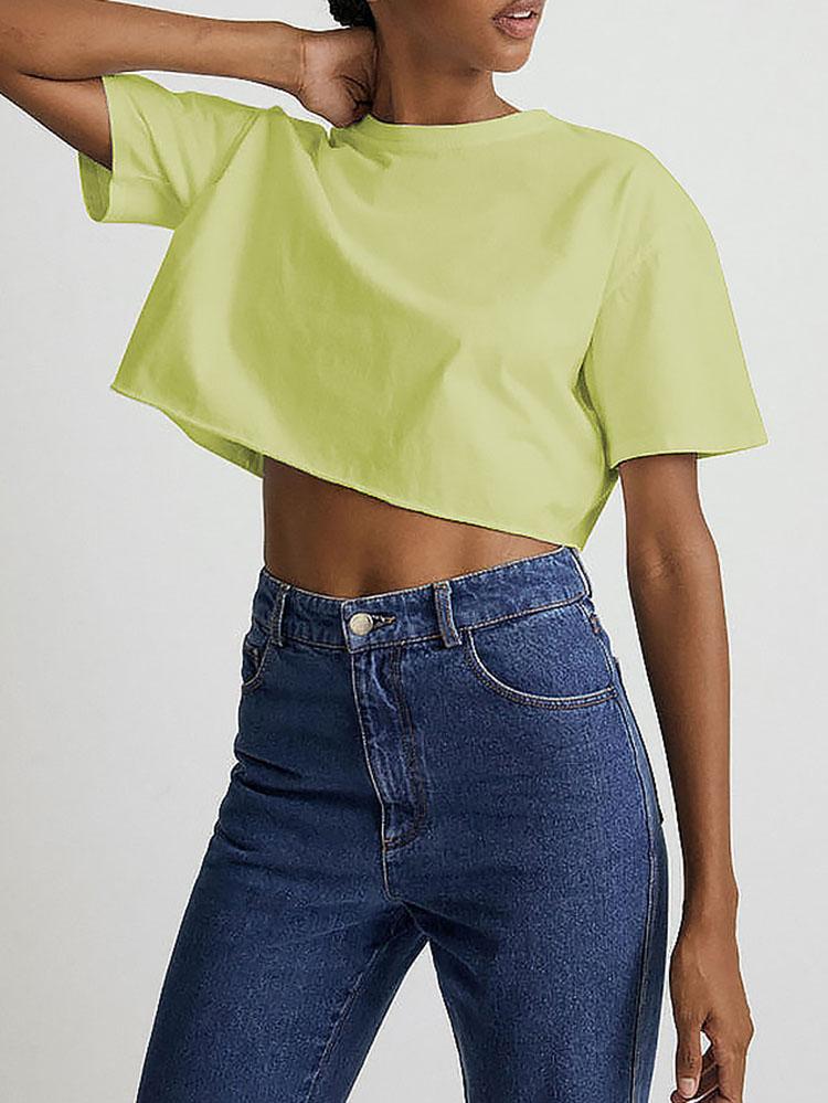 Not Slim Kinda Shady Crop Tops