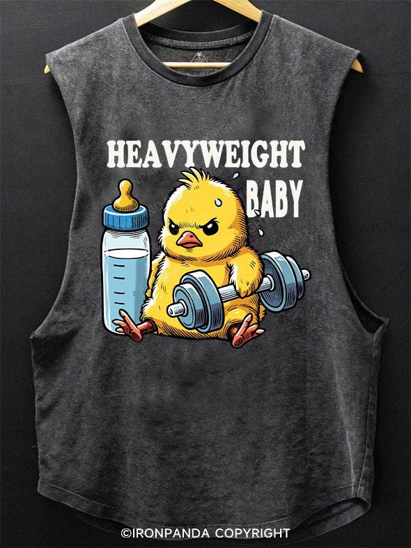 Heavyweight baby SCOOP BOTTOM COTTON TANK