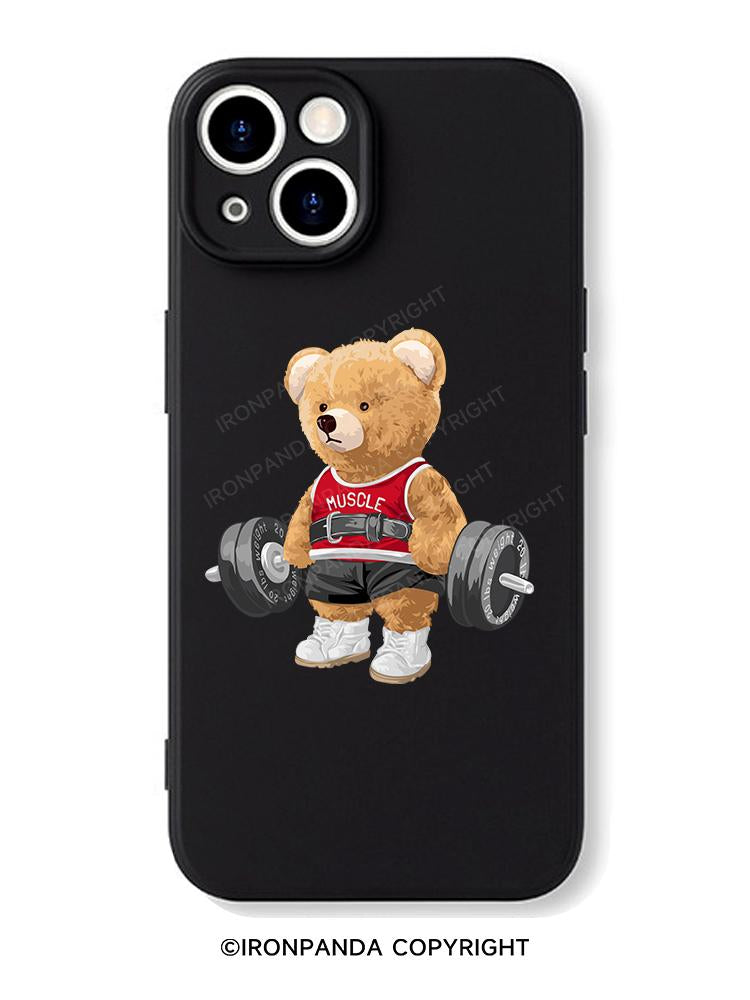 Exercise Bear iPhone Case