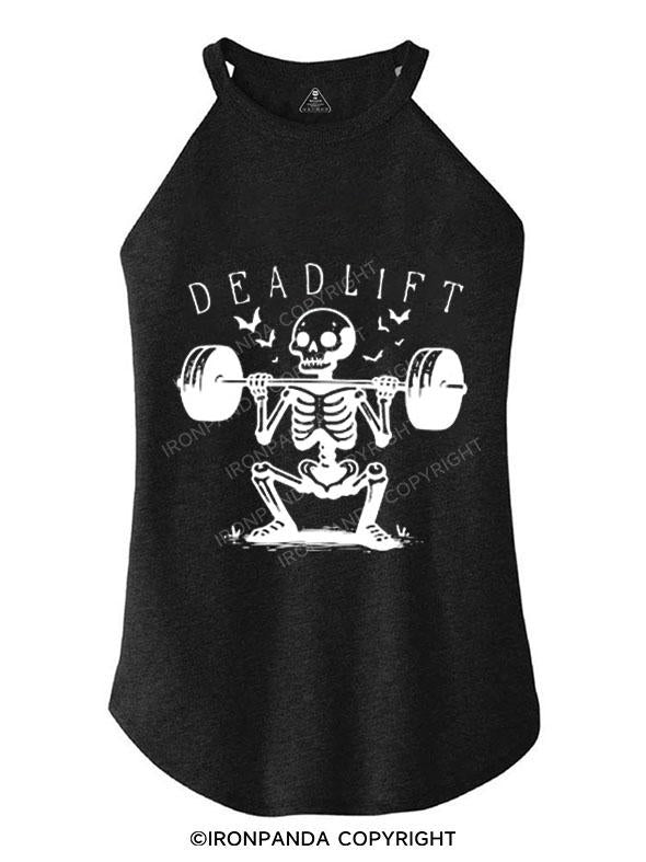 DEADLIFT SKELETON TRI ROCKER COTTON TANK