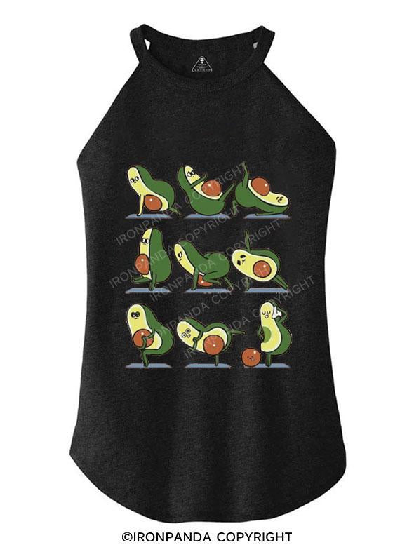 AVOCADO FLOW TRI ROCKER COTTON TANK