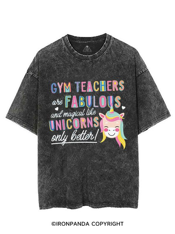 Gym Teachers are like Unicorns VINTAGE GYM SHIRT