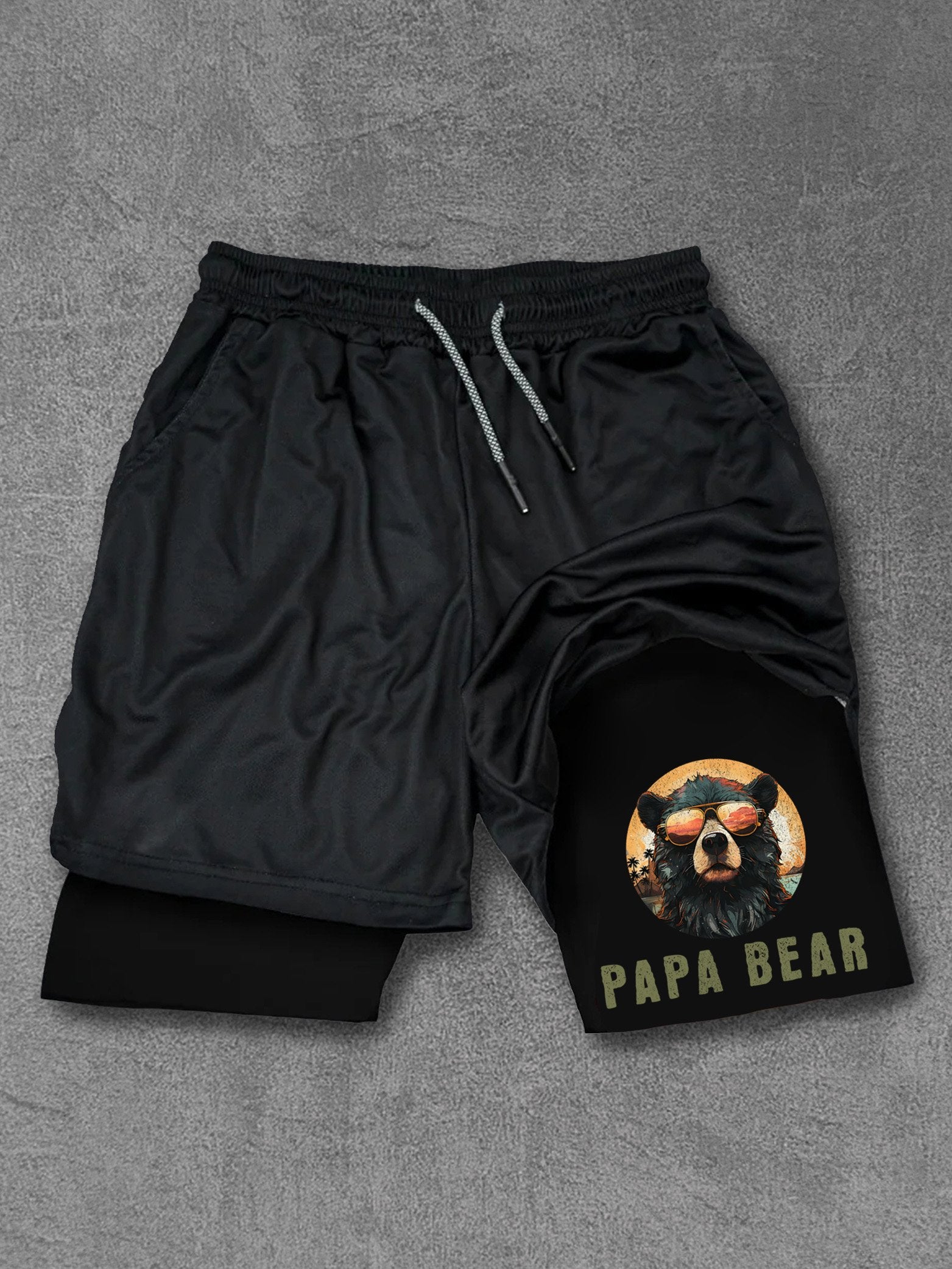 papa bear Performance Training Shorts