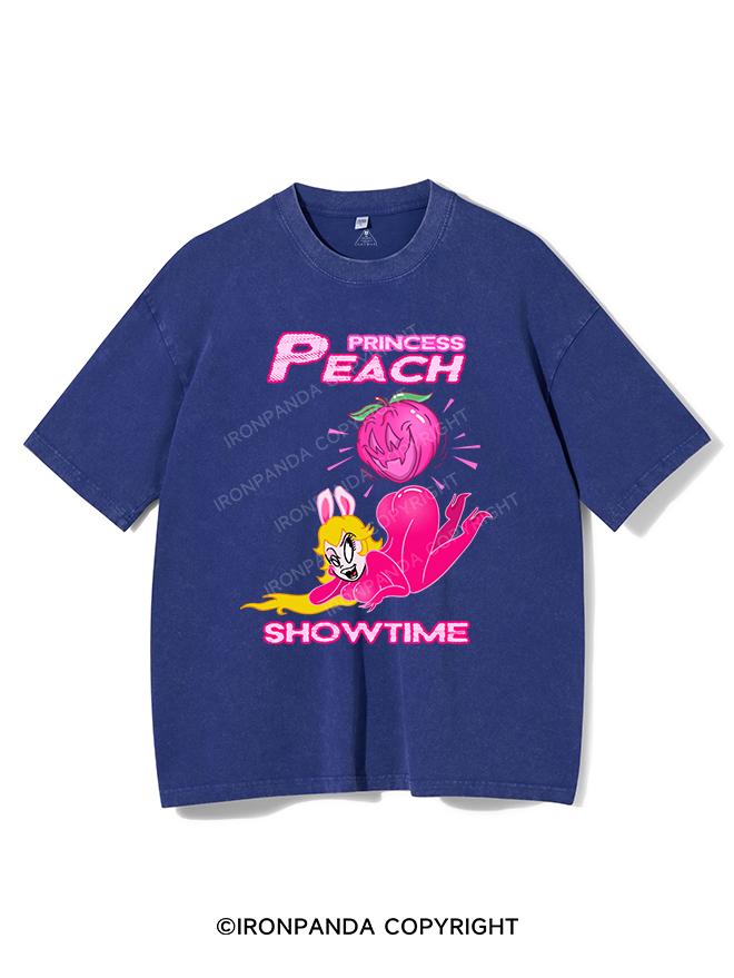 PRINCESS PEACH SHOWTIME VINTAGE GYM SHIRT