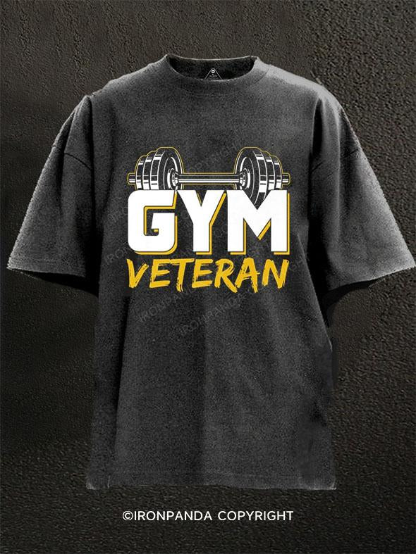 Gym Veteran Washed Gym Shirt