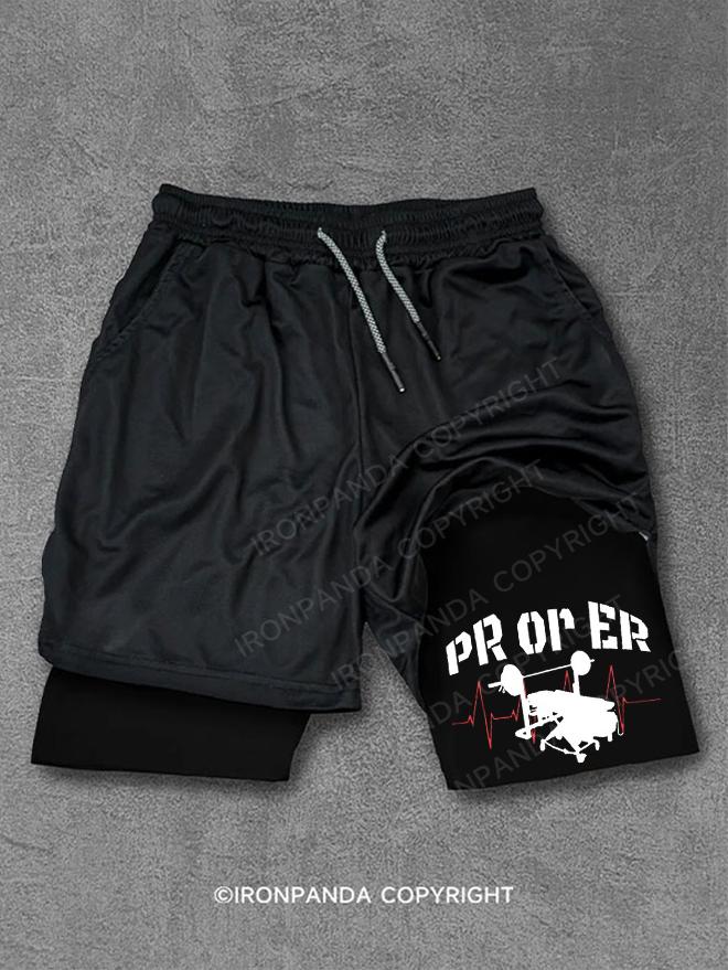 PR Or Er Weightlifting Performance Training Shorts