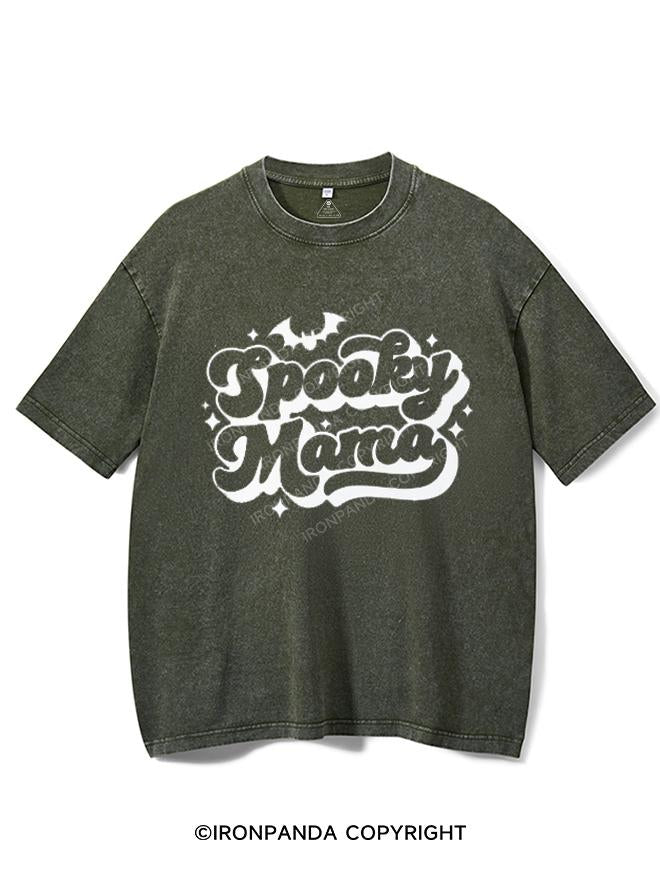 SPOOKY MAMA VINTAGE GYM SHIRT