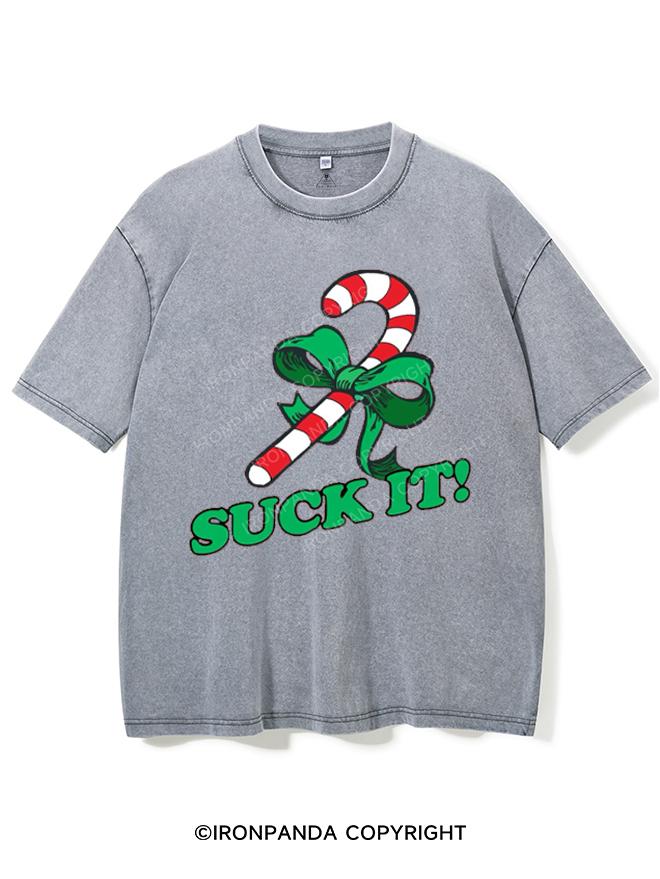 SUCK IT! VINTAGE GYM SHIRT