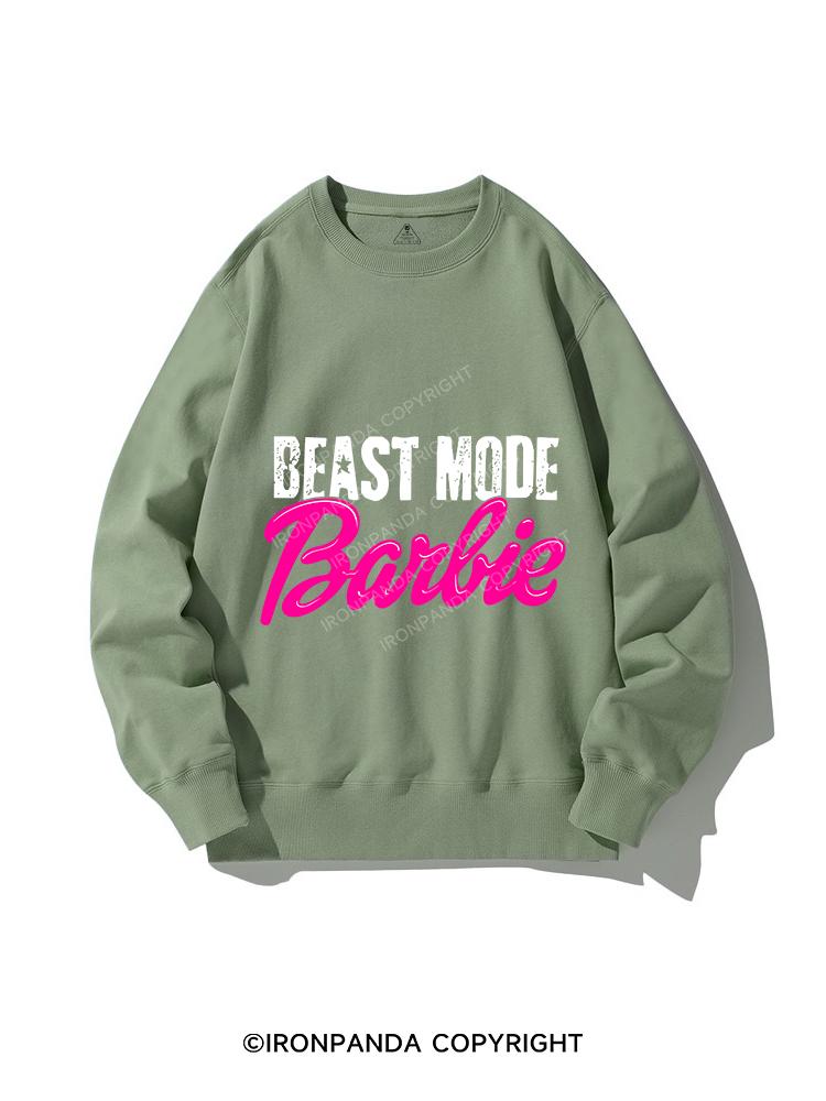 BEAST MODE BARBIE CREWNECK Sweatshirt