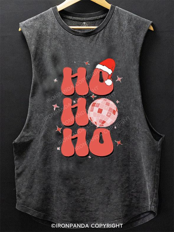 HO HO HO SCOOP BOTTOM COTTON TANK