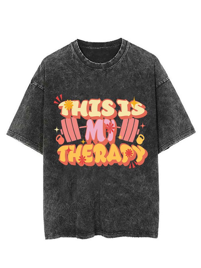 This is my therapy vintage Gym Shirt