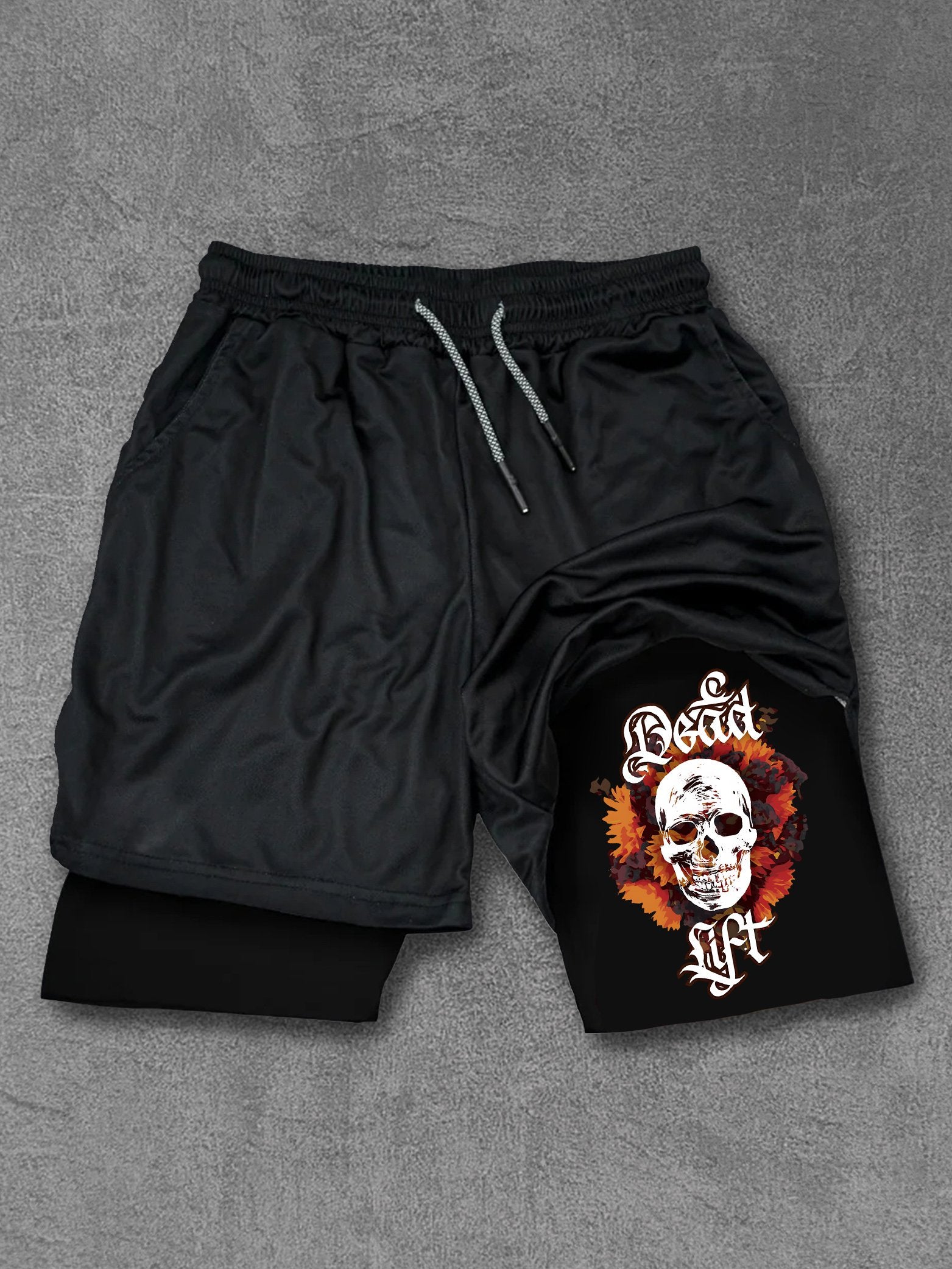 Dead Lift Skull Performance Training Shorts