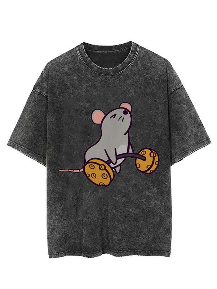 DEADLIFT GYM RAT VINTAGE GYM SHIRT