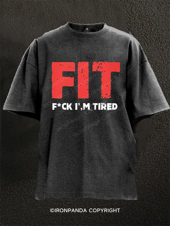 Fit Definition Washed Gym Shirt