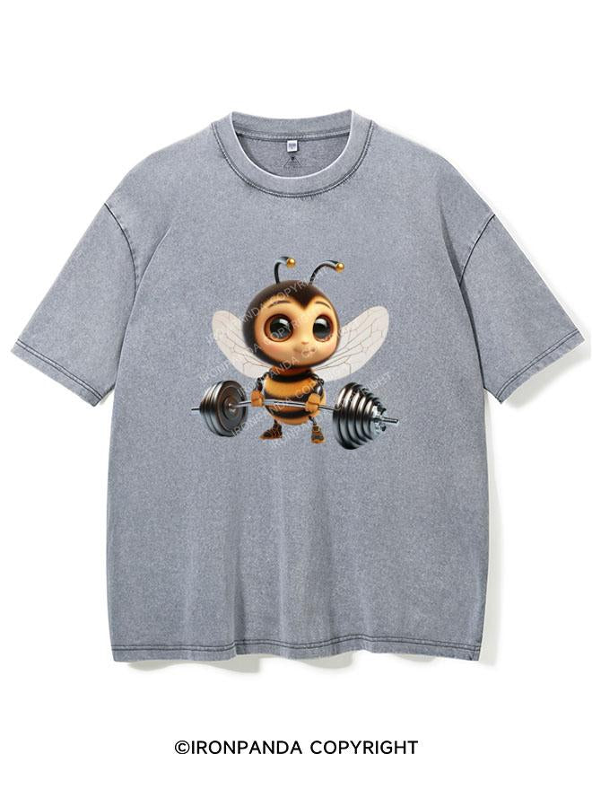 LIFTING BEE VINTAGE GYM SHIRT