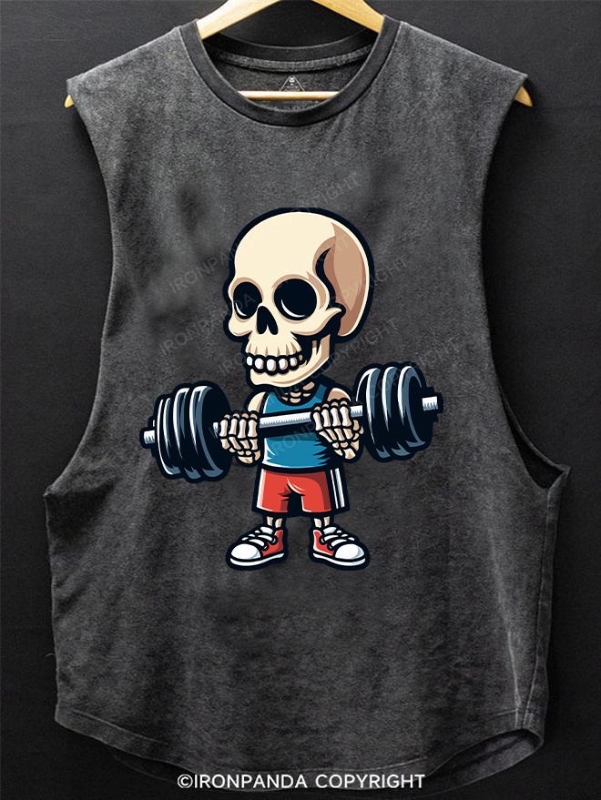 death weight SCOOP BOTTOM COTTON TANK