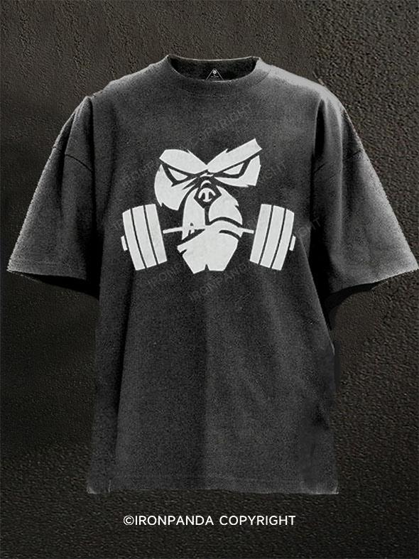 Gorilla Barbell Washed Gym Shirt