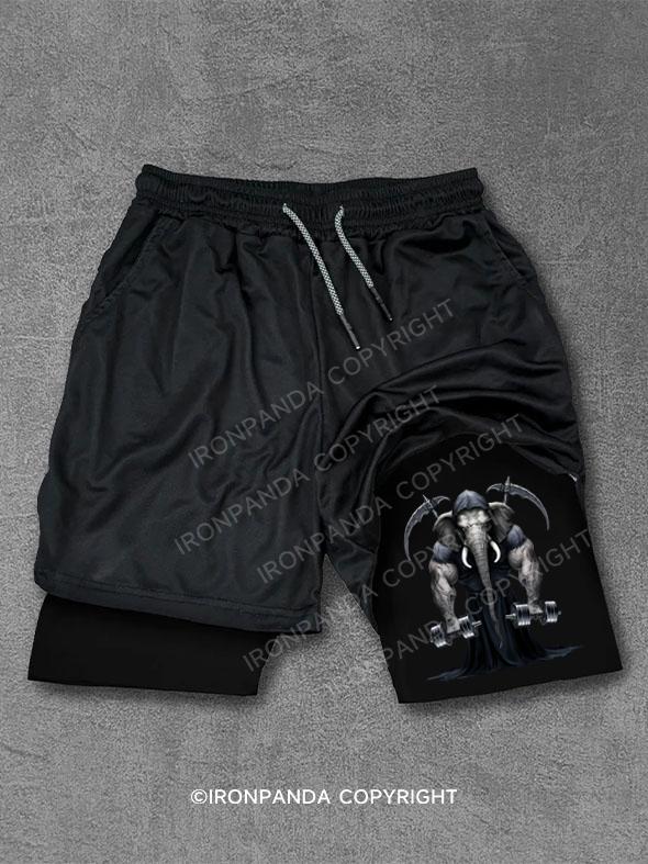 Death elephant Performance Training Shorts