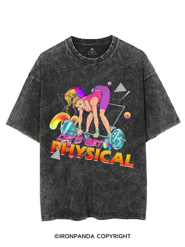 Let's Get Physical Workout VINTAGE GYM SHIRT