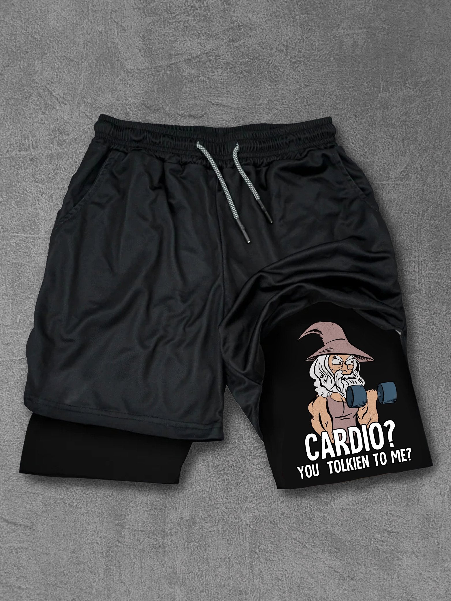 Cardio You Tolkien To Me Performance Training Shorts