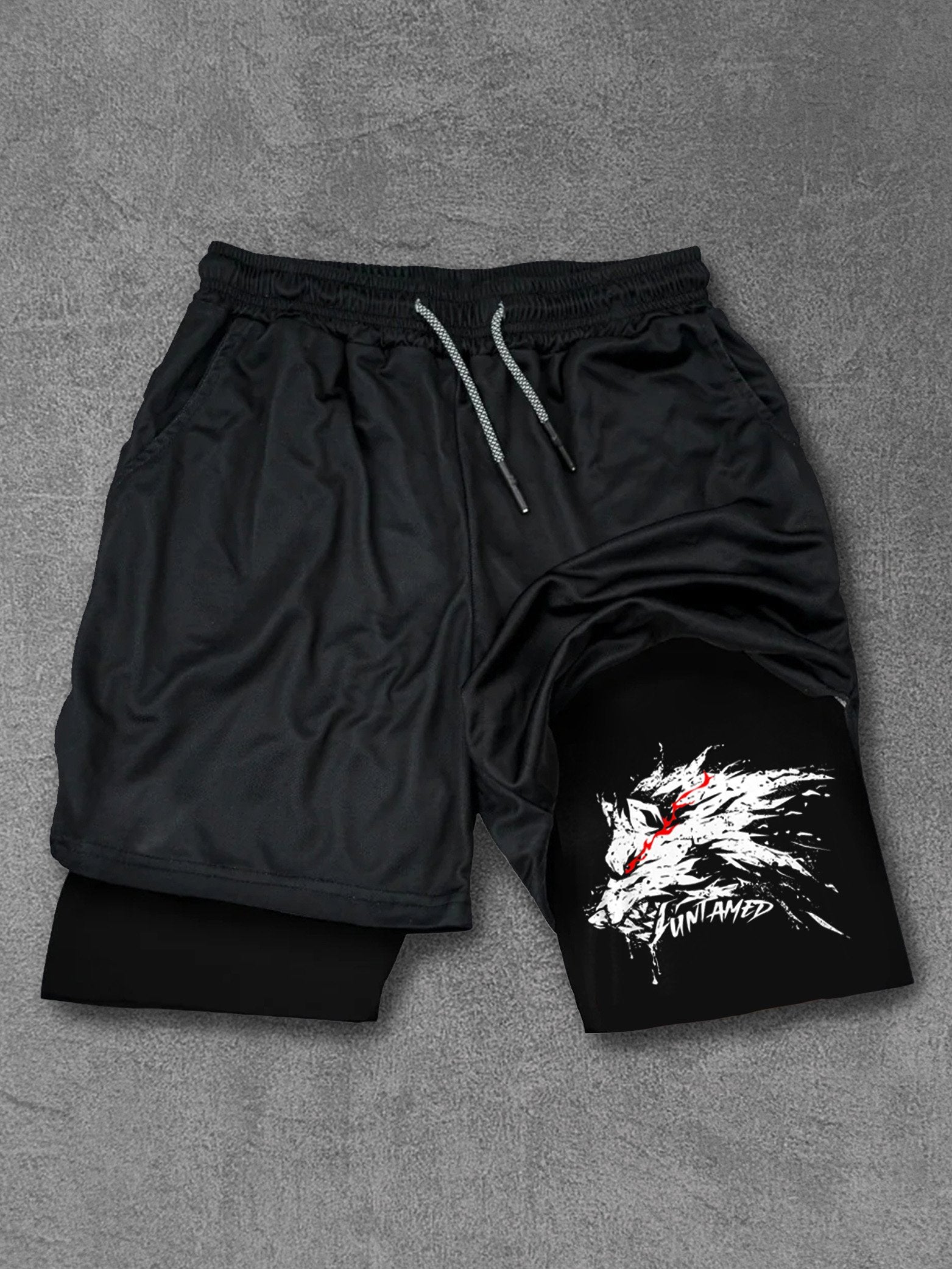 Untamed Wolf Performance Training Shorts