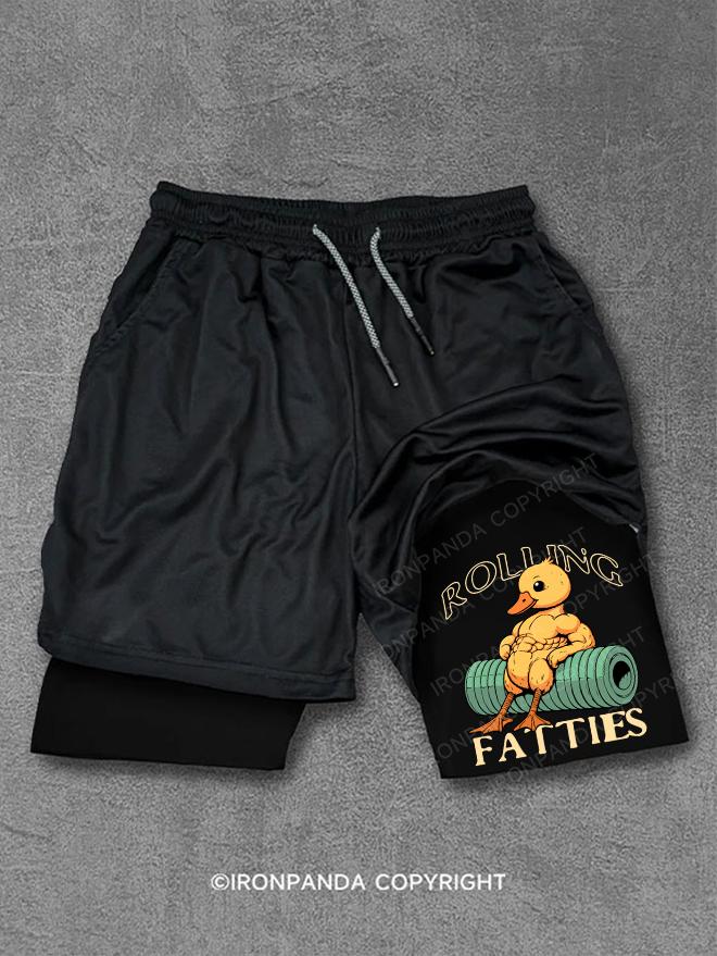 Rolling Fatties Performance Training Shorts