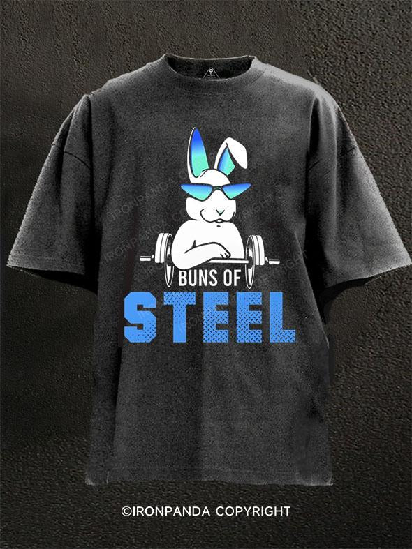 Buns Of Steel Washed Gym Shirt