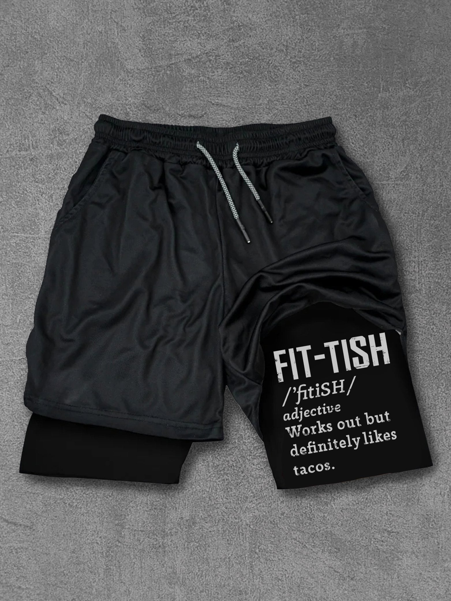 Fit-tish Workout But Definitely Like Tacos Performance Training Shorts