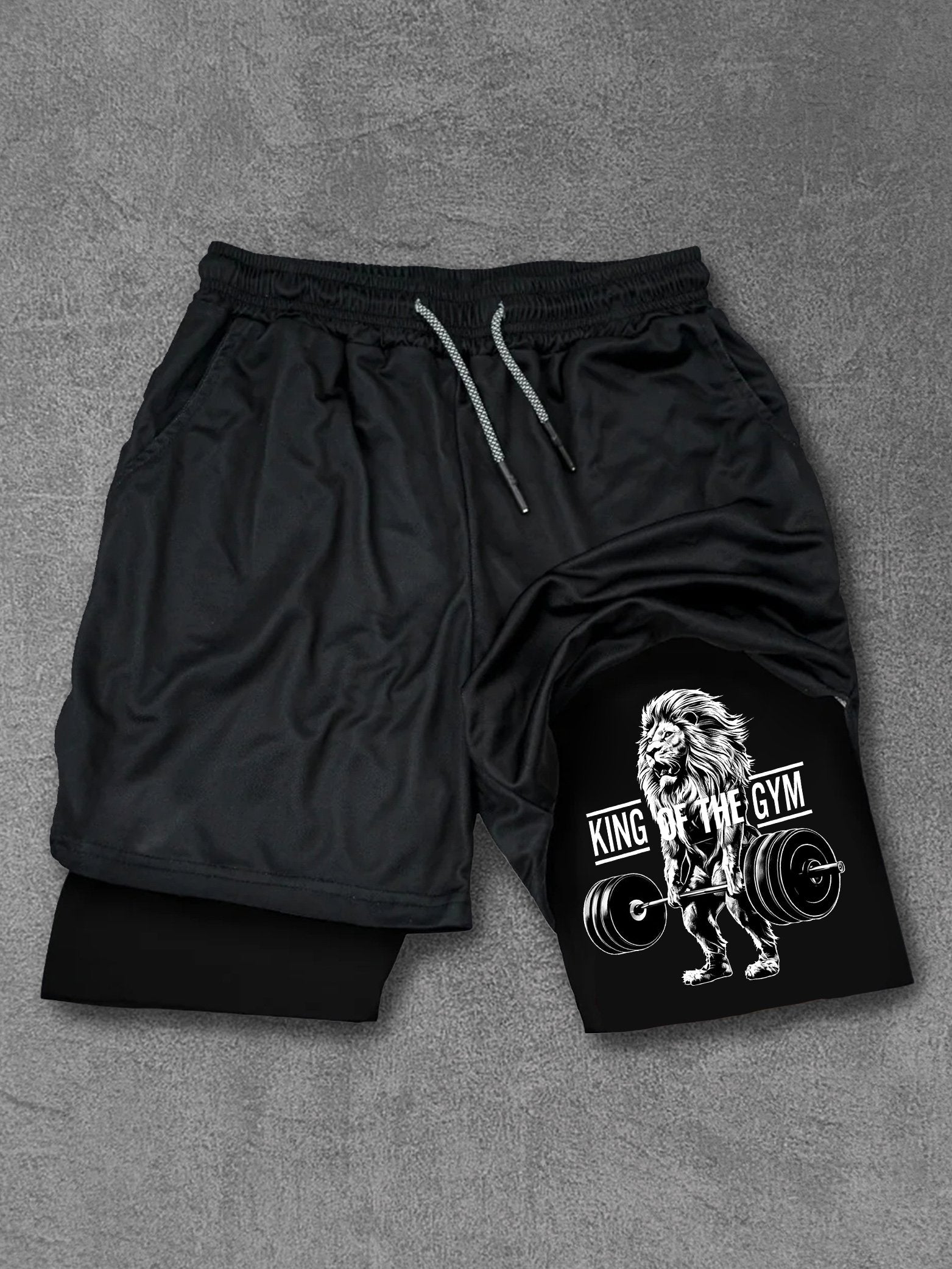 King of the Gym Lion Performance Training Shorts