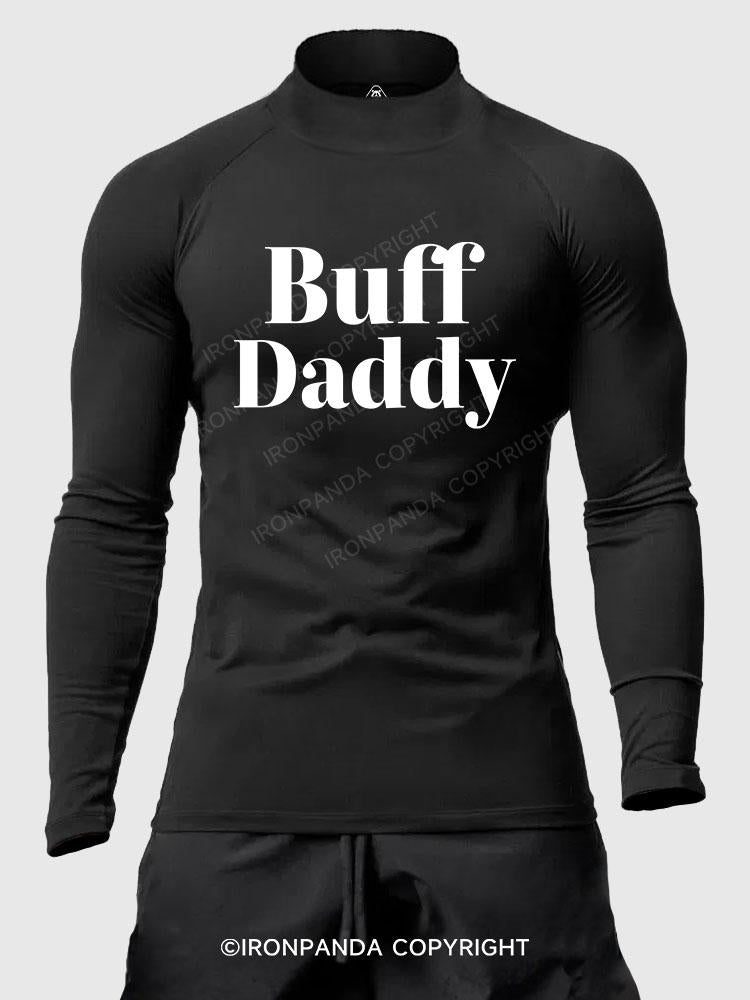 buff daddy Men's Fitted Mock