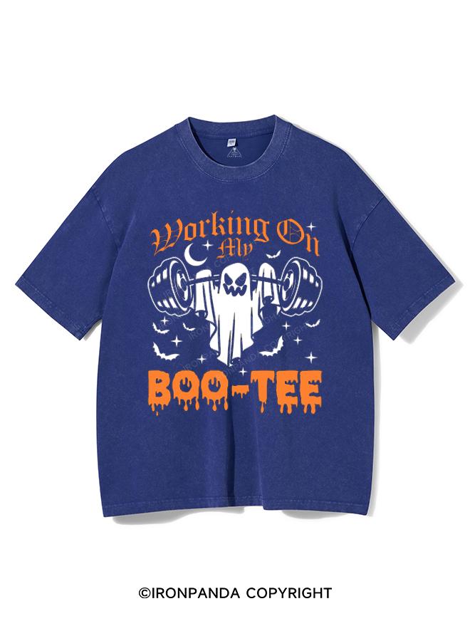 WORKING ON MY BOO-TEE VINTAGE GYM SHIRT