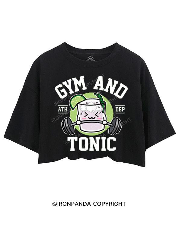 GYM AND TONIC CROP TOPS