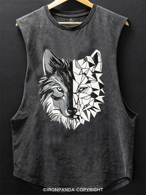 COOL Wolf SCOOP BOTTOM COTTON TANK