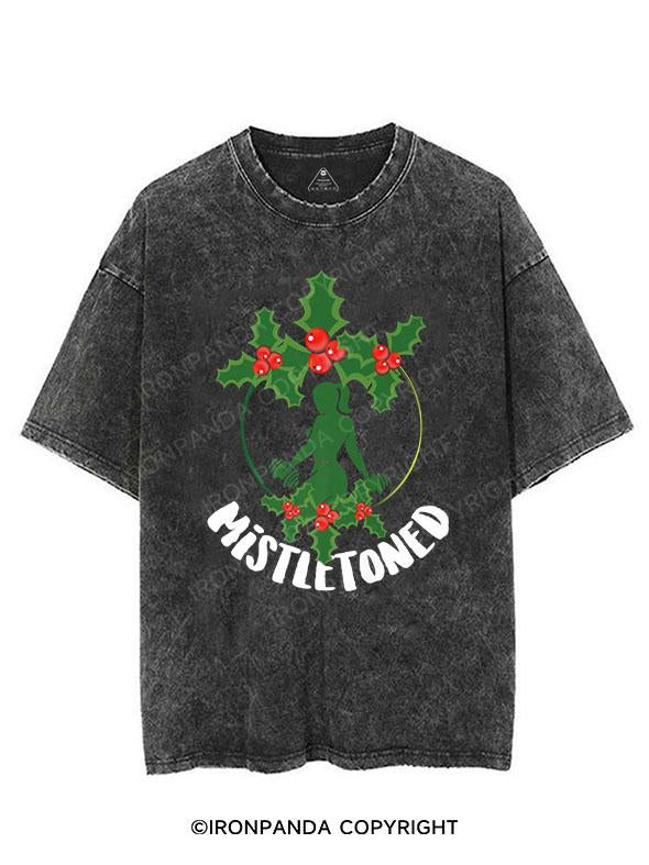 Mistletoe Toned VINTAGE GYM SHIRT