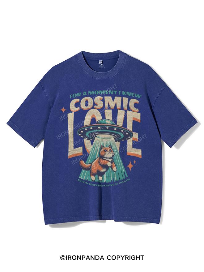 COSMIC LOVE FOR A MOMENT I KNEW VINTAGE GYM SHIRT