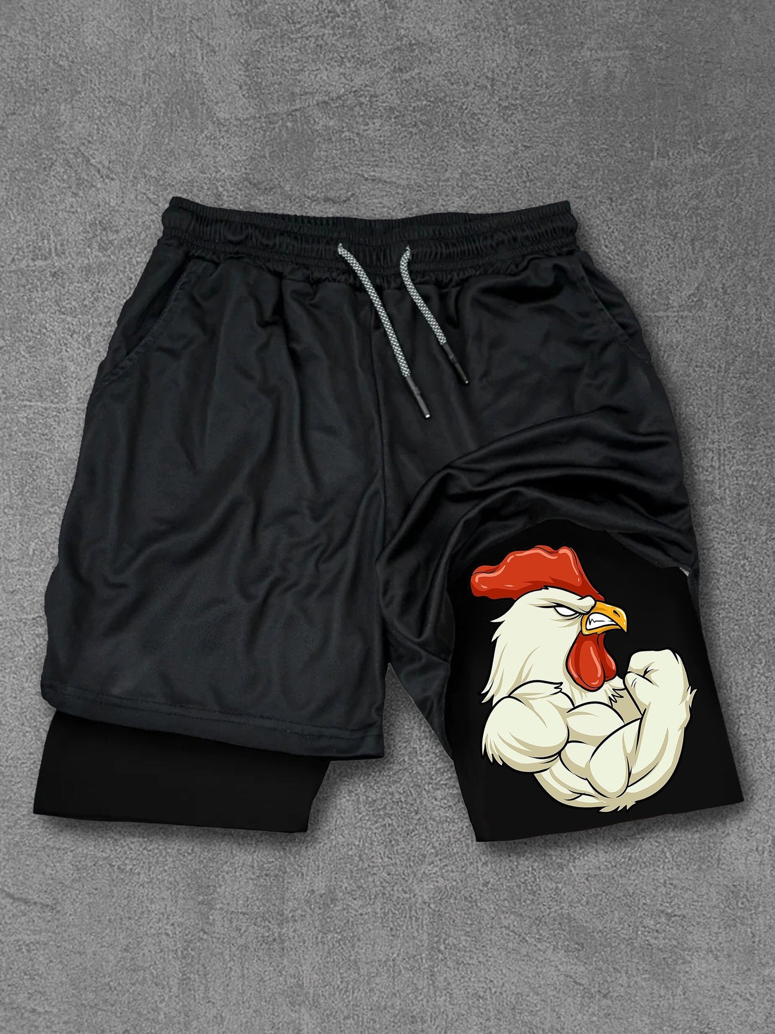 ROOSTER THANKSGIVING Performance Training Shorts