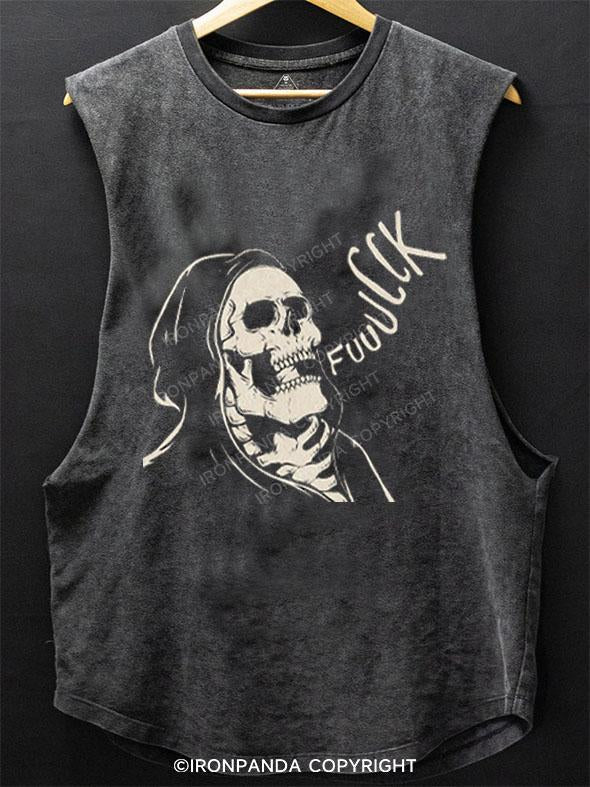 FUUUCCK SCOOP BOTTOM COTTON TANK