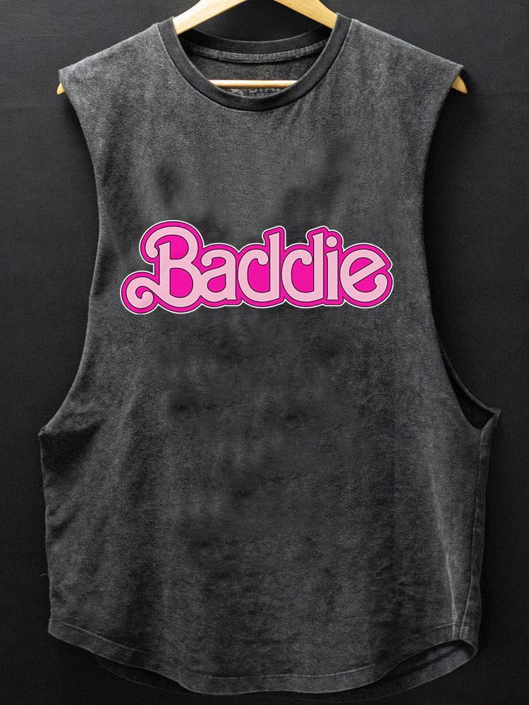 Baddie SCOOP BOTTOM COTTON TANK