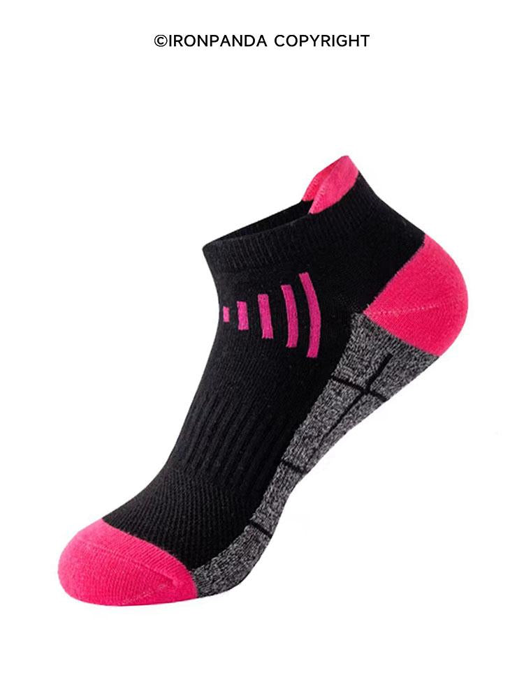 IronPanda Women's Shock Absorbing Breathable Low Top Athletic Socks