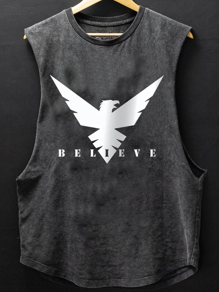 Believe Scoop Bottom Cotton Tank