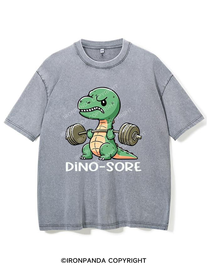 DINO-SORE VINTAGE GYM SHIRT