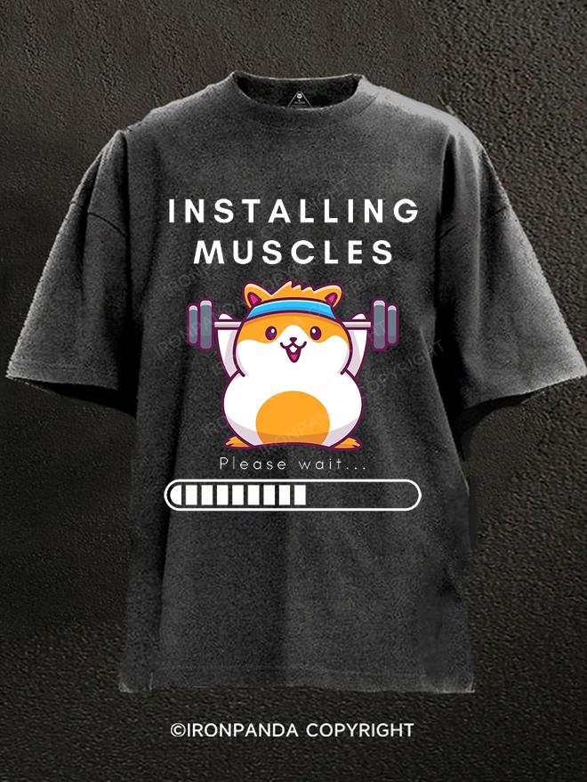 Fit Hamster Washed Gym Shirt