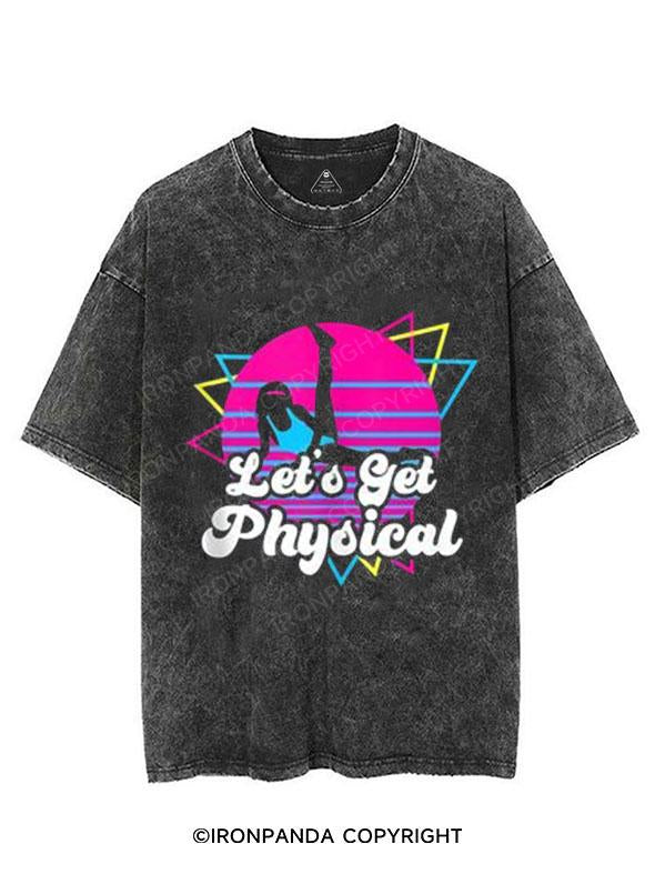 Let's get physical VINTAGE GYM SHIRT