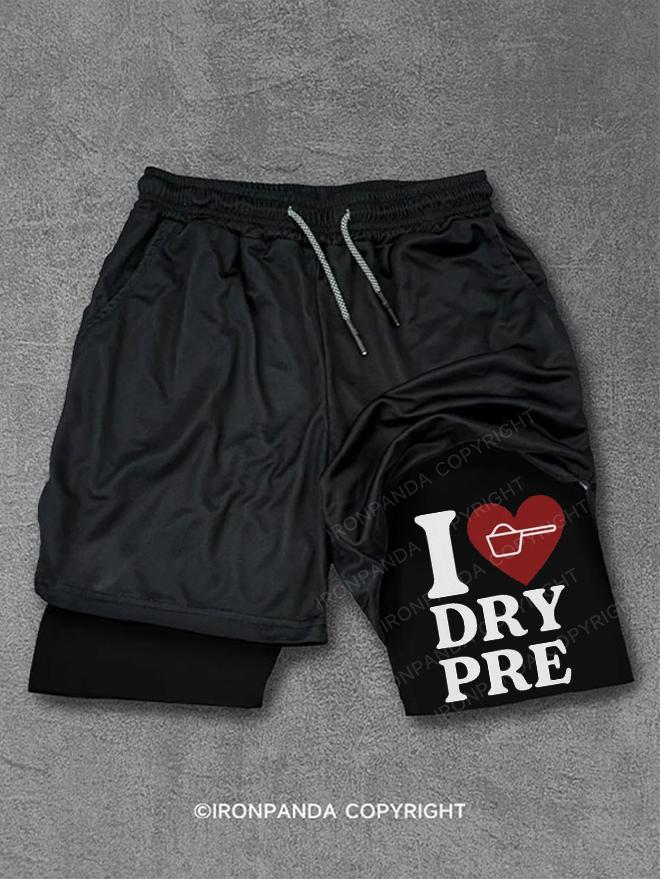 I Heart Dry Pre Performance Training Shorts