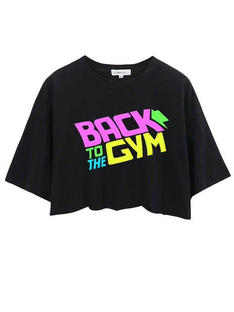 Back to the GYM Crop Tops