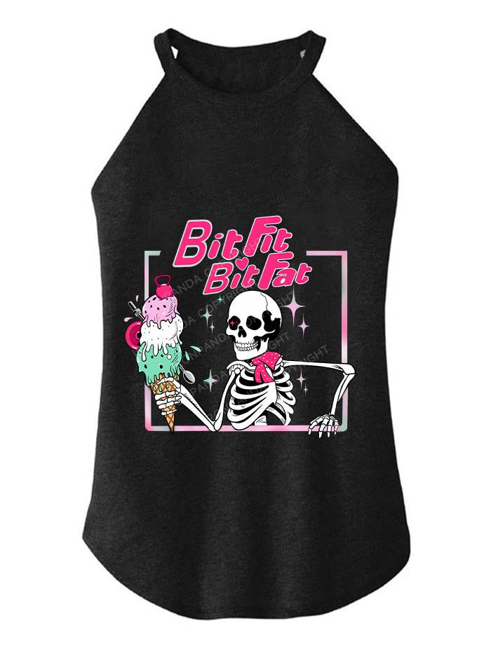 BIT FIT BIT FAT TRI ROCKER COTTON TANK